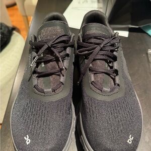 On Running Black Monster Sneakers On Cloud